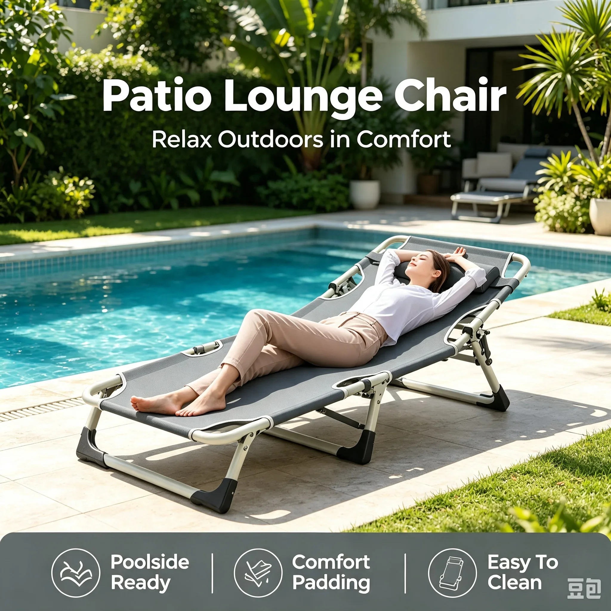 Office Lunch Nap Folding Loung - Outdoor Daybed Furniture review and price