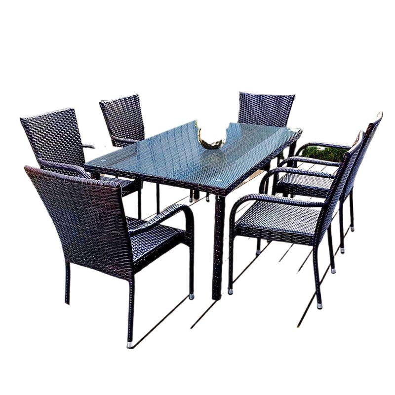 Outdoor rattan tables and chai - Outdoor Furniture Metal Chairs review and price