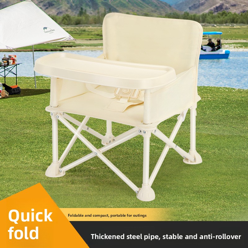 Foldable Backrest Baby Dining  - Outdoor Furniture Metal Chairs review and price